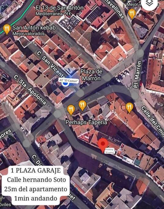 El Castuo Centro Historico Con Parking Leilighet Caces Eksteriør bilde